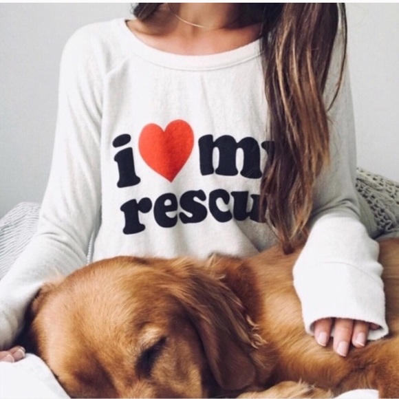 Chaser sweatshirt I ❤️ my rescue 🆕 - Picture 1 of 3